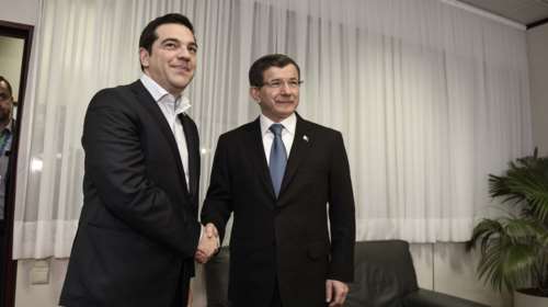 Και ξαφνικά: Επιστολή Νταβούτογλου σε Τσίπρα μέσω πρέσβη