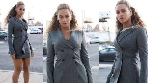 Η υπέρκομψη Μπιγιονσέ μόλις έδωσε άλλη έννοια στο κλασικό ταγιέρ [Εικόνες]