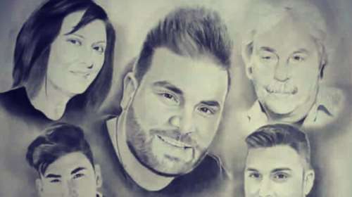 Το ανατριχιαστικό σκίτσο της οικογένειας Παντελίδη που έγινε viral