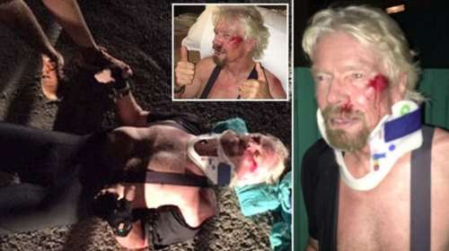 Το σοβαρό ατύχημα του Ρίτσαρντ Μπράνσον: «Νόμιζα ότι θα πεθάνω»