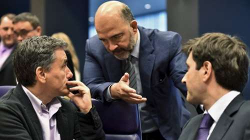 Συνάντηση Τσακαλώτου-Μοσκοβισί ενόψει Eurogroup