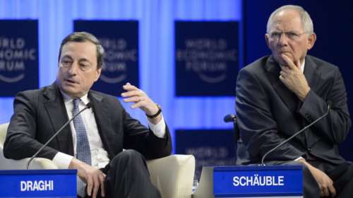 Γιατί Σόιμπλε και Ντράγκι βρίσκονται ξανά στα «χαρακώματα»