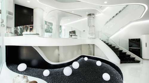 Ένα εξαιρετικό φουτουριστικό σπίτι στην Ινδία