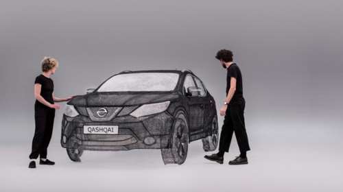 Το πρώτο Nissan Qashqai με 3D printing είναι γεγονός