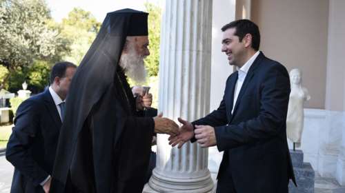 Δείπνο Τσίπρα σε Ιερώνυμο στο Μαξίμου