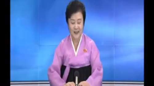 «Χτύπησε» πάλι η εθνική παρουσιάστρια της Β.Κορέας