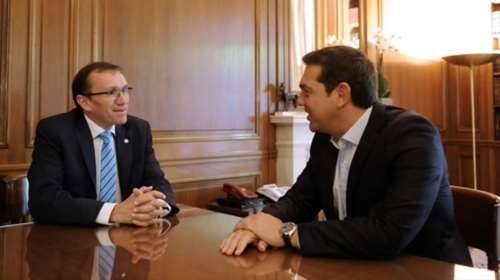 Τσίπρας: Στήριξη για μια δίκαιη επίλυση του Κυπριακού