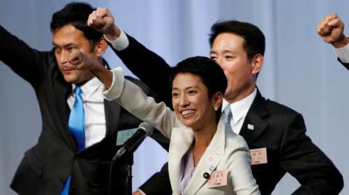 Ρένχο Μουράτα: Ενα πρώην μοντέλο στο τιμόνι της ιαπωνικής αντιπολίτευσης