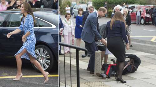 Οι «θεϊκές» γάμπες της Κέιτ Μίντλετον προκάλεσαν ατύχημα [Εικόνες]