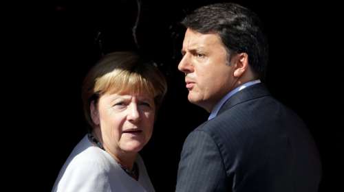 Ρέντσι: Η Μέρκελ φταίει που δεν πήγα στη συνέντευξη