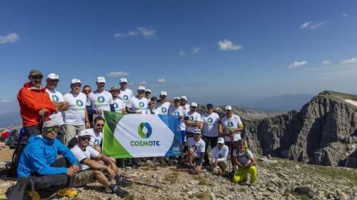 Επική εκπαίδευση των εναεριτών της COSMOTE στις βουνοκορφές της Ελλάδας