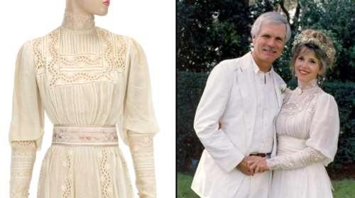 H Tζέιν Φόντα πουλάει το «μυθικό» νυφικό της και μάλιστα σε καλή τιμή