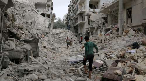 Συνεχίζονται οι ανελέητοι βομβαρδισμοί στο Χαλέπ-Συγκλονιστικές φωτογραφίες