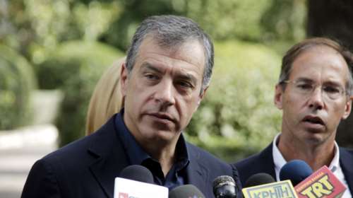 Η πρώτη αντίδραση Θεοδωράκη στο &quot;φιάσκο&quot; Καλογρίτσα