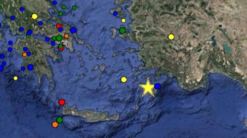 Ισχυρός σεισμός 5,2 Ρίχτερ ταρακούνησε τη Ρόδο
