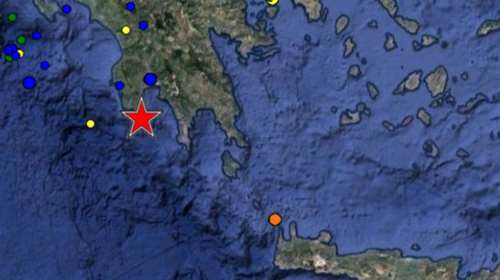 Σεισμός 5 Ρίχτερ στην Καλαμάτα, μετά τα 5,2 Ρίχτερ στη Ρόδο