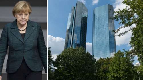 Εκτακτο σχέδιο διάσωσης της Deutsche Bank από τη Μέρκελ