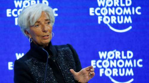 Λαγκάρντ: Χαμηλή η ανάπτυξη στην ευρωζώνη, χωρίς επιδείνωση