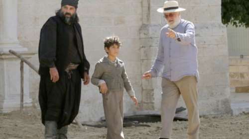 Καρέ-καρέ τα γυρίσματα του «Ν. Καζαντζάκης» που άρχισαν σε Κρήτη [ΦΩΤΟ]