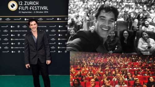 Ο Παπακαλιάτης και η σέλφι με το ενθουσιασμένο κοινό στο Φεστιβάλ Ζυρίχης