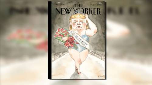 Ο Τραμπ χλευάζεται ως νικήτρια των Καλλιστείων στο εξώφυλλο του New Yorker