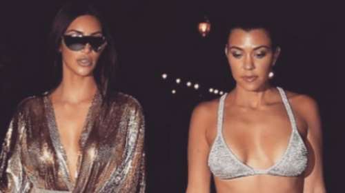 Η Κιμ βγήκε βόλτα μόνον με τα απολύτως απαραίτητα