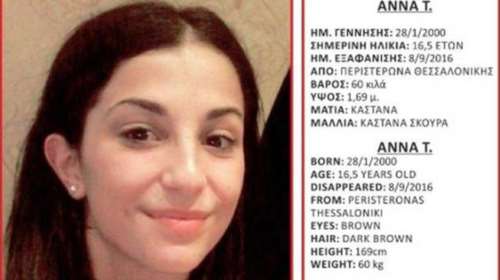 Βρέθηκε η 16χρονη που είχε εξαφανιστεί στη Θεσσαλονίκη