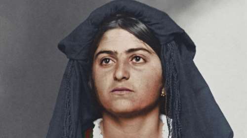 Έγχρωμα πορτρέτα μεταναστών ηλικίας 100 ετών στο Ellis Island