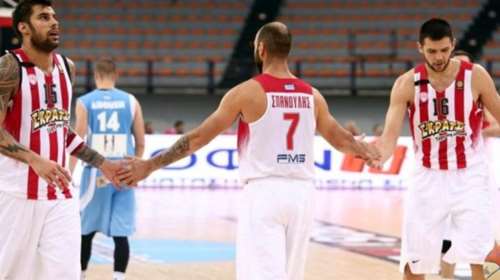 Κύπελλο Μπάσκετ: Στους &quot;4&quot; ο Ολυμπιακός, περίπατος 99-48 με Κολοσσό