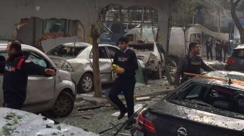 Ισχυρή έκρηξη κοντά σε αστυνομικό τμήμα στην Κωνσταντινούπολη