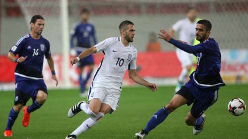 Ελλάδα - Κύπρος 2-0 για τα προκριματικά Μουντιάλ