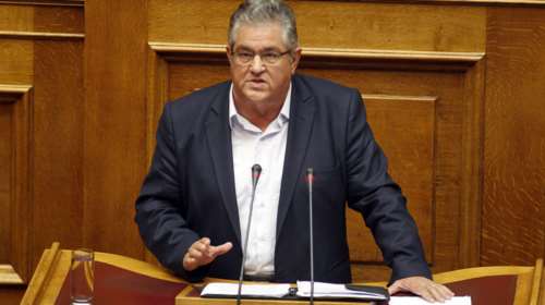 Κουτσούμπας :Στη μάχη για την καρέκλα αγαπημένο θέμα η διαπλοκή