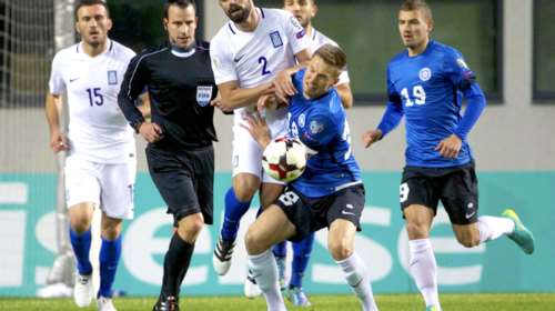 Τρία στα τρία η Ελλάδα, νίκησε την Εσθονία 2-0