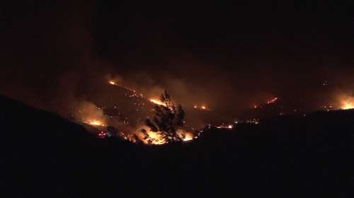 Υπό μερικό έλεγχο η φωτιά στη Φαλάσαρνα Κισσάμου