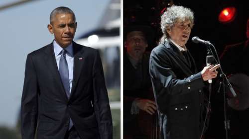 Ομπάμα: Ο Ντίλαν είναι ένας από τους αγαπημένους μου ποιητές