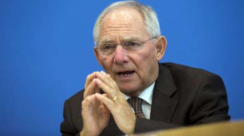 Σόιμπλε: Ο Τσακαλώτος με διαβεβαίωσε για τον κόφτη την Ανοιξη αν χρειαστεί