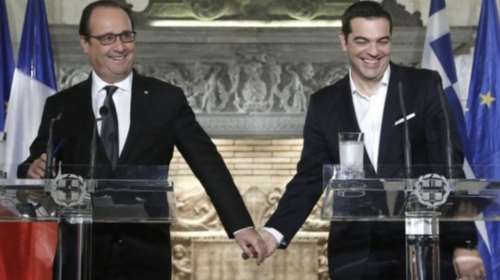 Απίστευτο:Ο Ολάντ έβαλε σε ανοικτή ακρόαση τηλεφώνημα του Τσίπρα