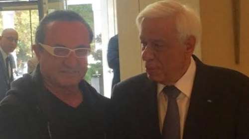 Τι είπαν στο πόδι ο Προκόπης Παυλόπουλος και ο Λ. Πανταζής - φωτό -