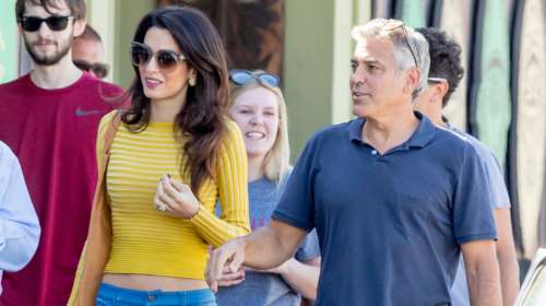 Η Αμάλ Κλούνεϊ δεν γίνεται ποτέ βαρετή: Δείτε την με hippie style [Εικόνες]