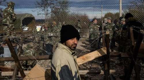 &#39;Εκρηξη στην Ειδομένη από το «φράγμα» των Σκοπιανών