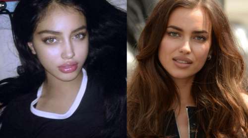 Oλο το διαδίκτυο ψάχνει το κορίτσι-σωσία της Ιρίνα Σάικ!Απίστευτη ομοιότητα