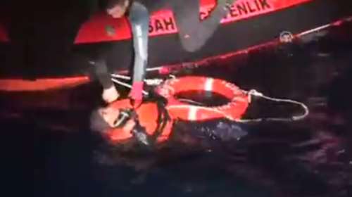 Συγκλονιστικό βίντεο από τη νέα τραγωδία στη Χίο