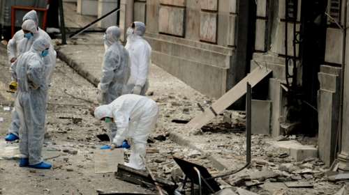 Η προκήρυξη για την επίθεση στα γραφεία του ΣΕΒ βρέθηκε σε καφάο