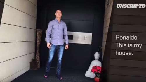 Ο Ρονάλντο μας ξεναγεί στην απίστευτη έπαυλή του