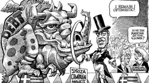 Καυστικό σκίτσο του Εconomist για τις υποσχέσεις του ΣΥΡΙΖΑ