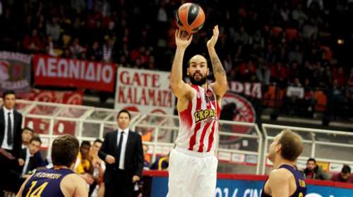 Ο Ολυμπιακός νίκησε 74-62 την Μπαρτσελόνα