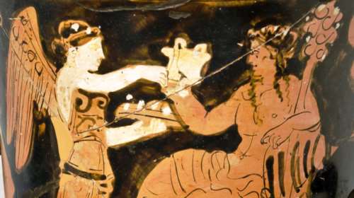 Το Αθέατο Μουσείο υποδέχεται το νέο έτος με την ευχή του Διόνυσου