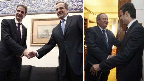 Συνάντηση με τον Σαμαρά μετά το ραντεβού με Καραμανλή