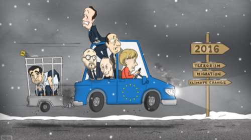 Politico: Η Μέρκελ σέρνει... σε κλουβί τον Τσίπρα