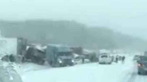 Καραμπόλα με 40 αυτοκίνητα στην Ιντιάνα των ΗΠΑ